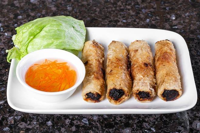 Vietnamese Spring Rolls — crispy fried appetizer at Mai's Kitchen Saskatoon